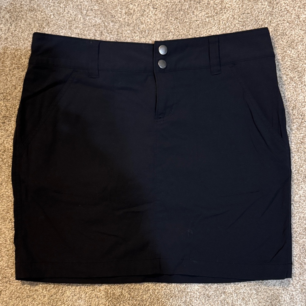 Columbia Black Midi Skirt